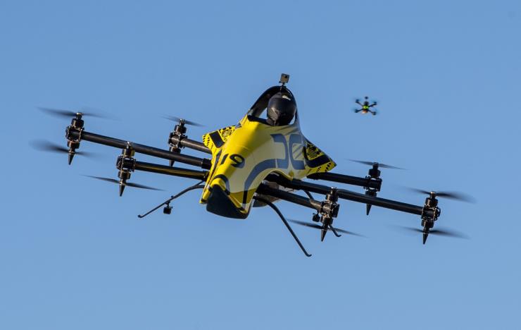 Aerobatic multicopter