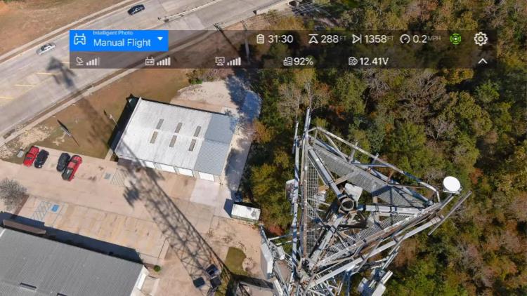 Magnolia Trace Cell Tower Drone Overflight