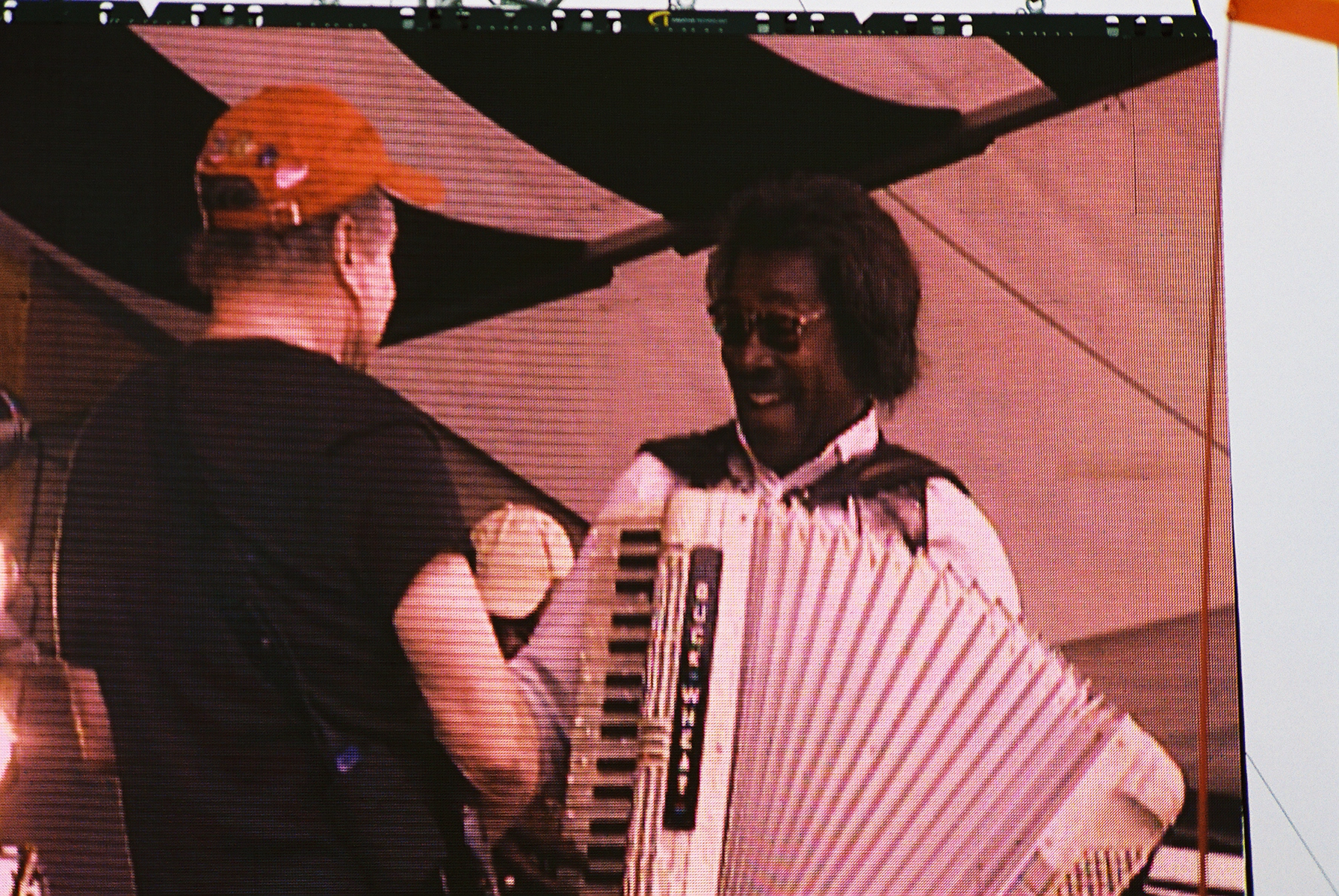 Paul Simon & Buckwheat Zydeco at Jazz Fest 2006