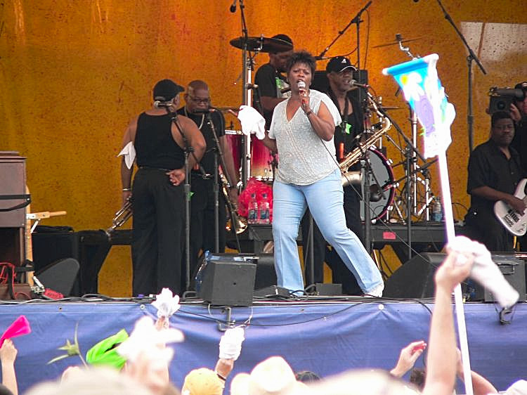 Irma Thomas at Jazz Fest 2006