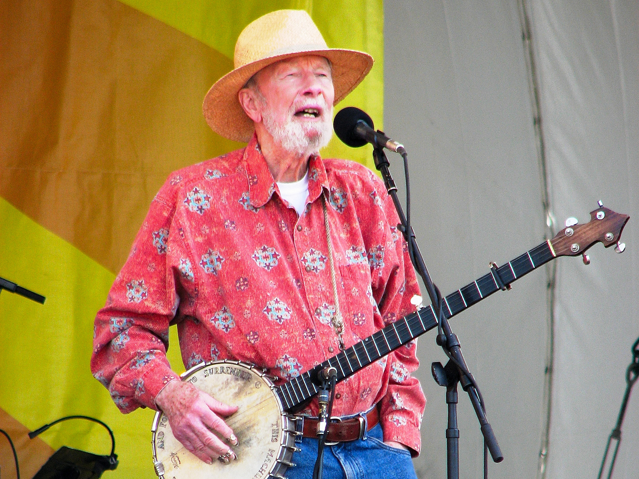 Pete Seeger at Jazz Fest 2009