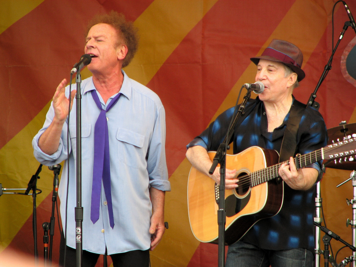 Art Garfunkel and Paul Simon