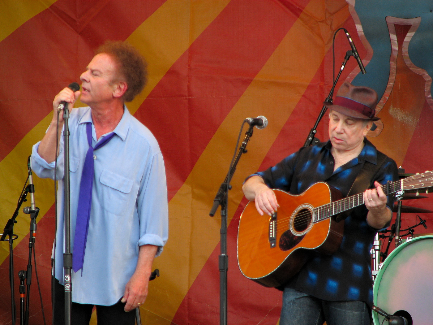 Art Garfunkel and Paul Simon