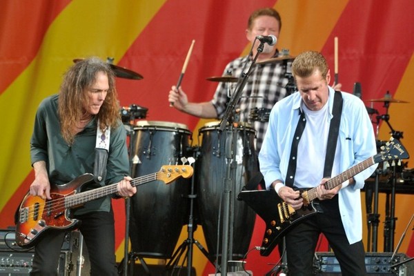 Timothy B. Schmit, Don Henley, and Joe Walsh of The Eagles