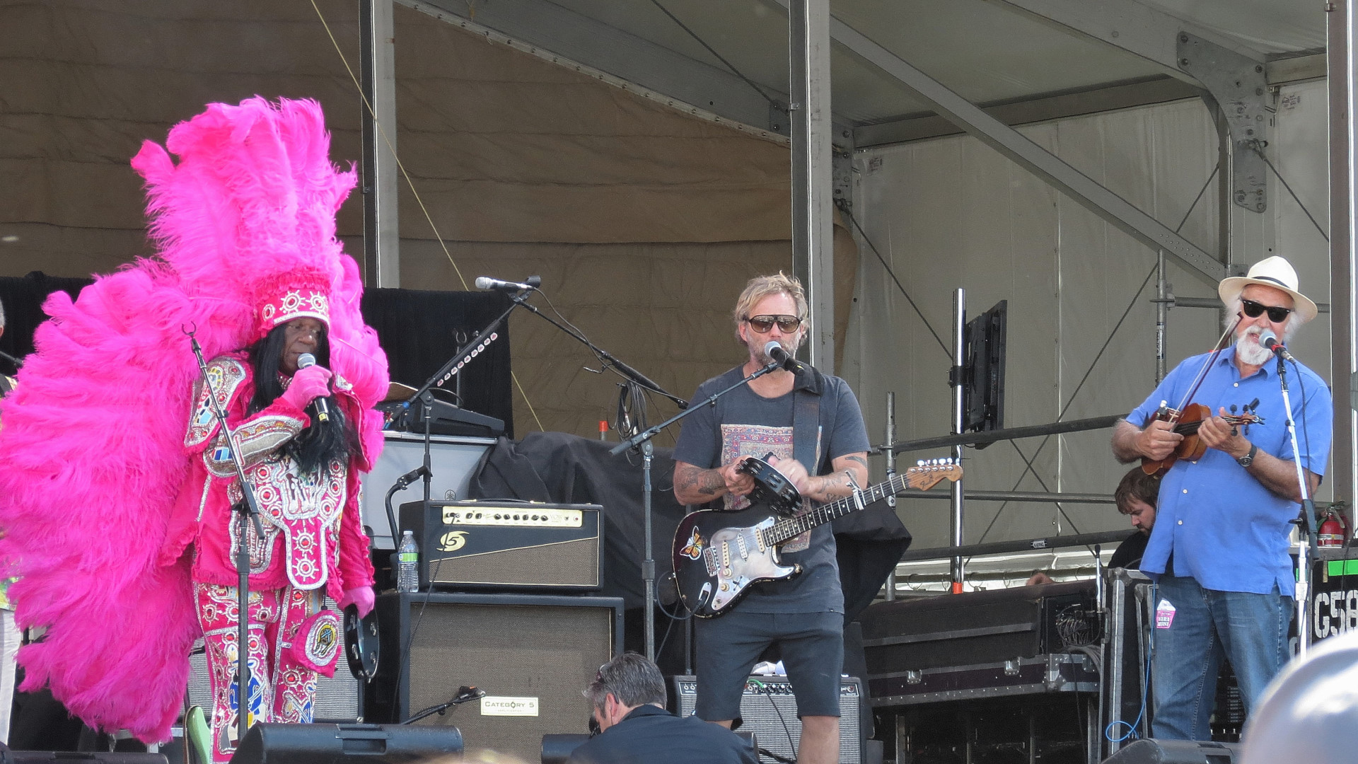 George Porter, Jr., Big Chief Monk Boudreaux, Anders Osborne, and Michael Doucette