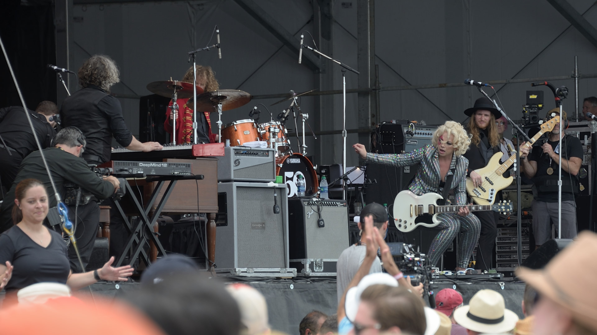 Samantha Fish and her band