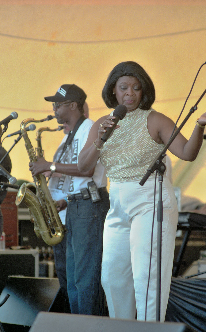 Irma Thomas at Jeff Fest 1999