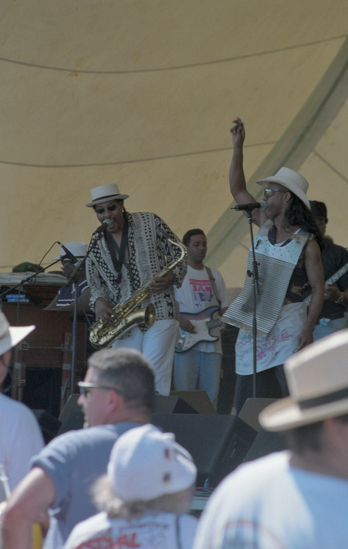 Irma Thomas at Jeff Fest 1999