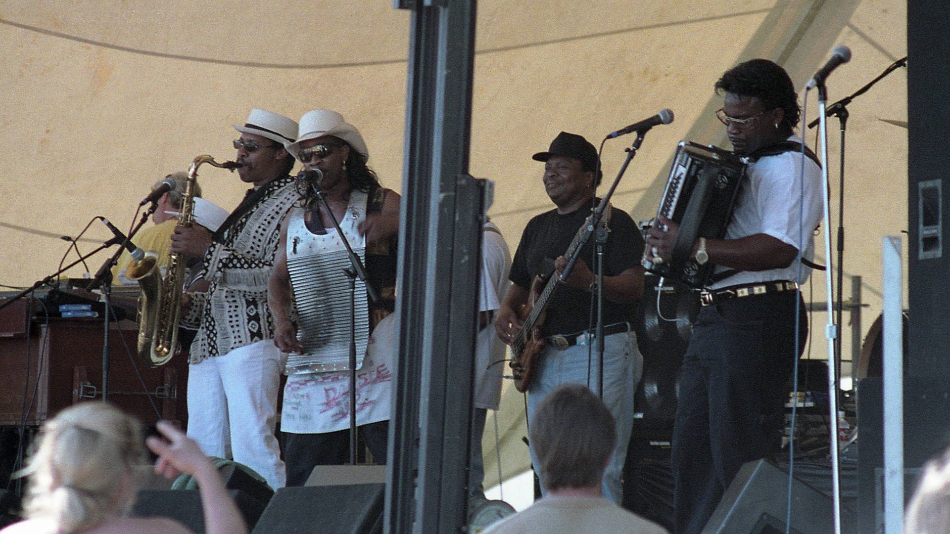 Rockin’ Dopsie, Jr. at Jeff Fest 1999