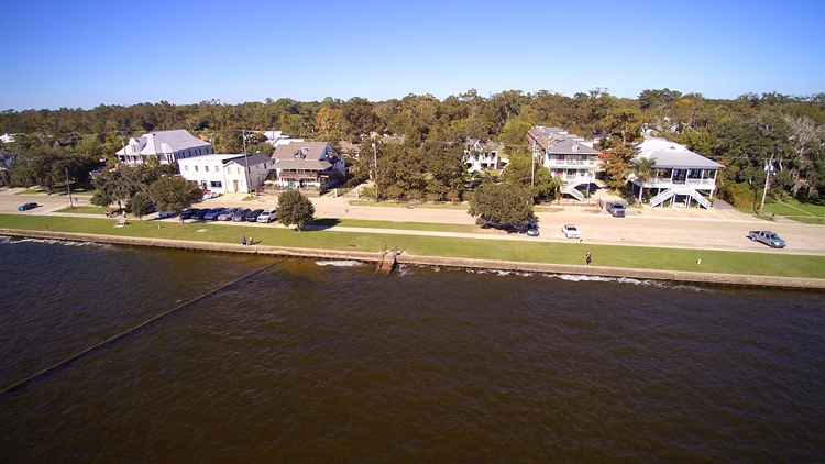 Lake Pontchartrain at Mandeville, LA