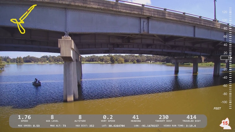 I-10 Bridge at City Park Lake Baton Rouge